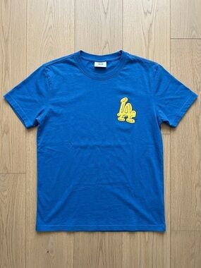 MLB Los Angeles Dodgers Blue T-Shirt with Yellow LA Logo